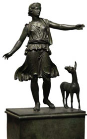 Artemis sculpture