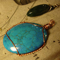 Copper Pendant