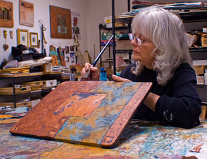 Kara Young in her studio.