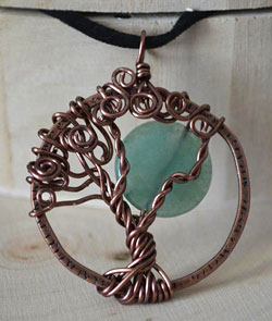 Copper moon tree