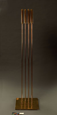 Untitled brass sculpture