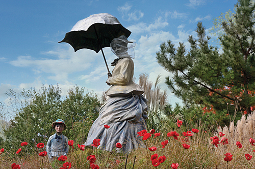 Seward Johnson, On Poppied Hill, 1999.