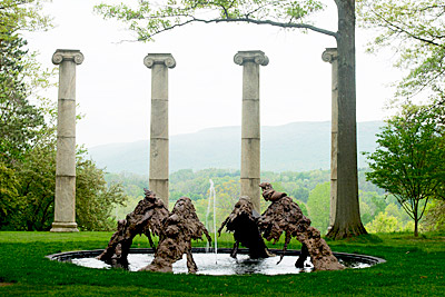 North South East West by Lynda Benglis.