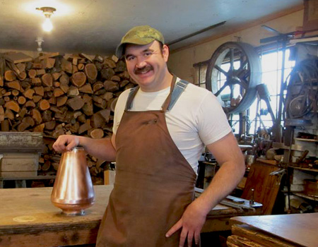 Caldwell Mountain Copper worker Elliot.