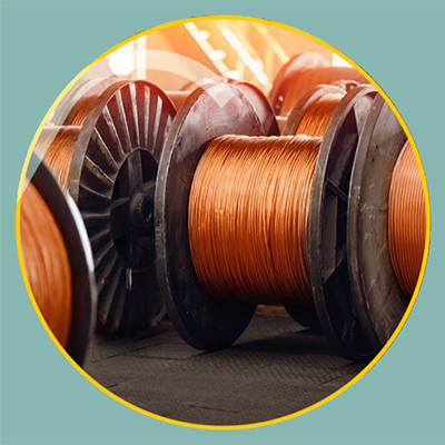 coils of copper