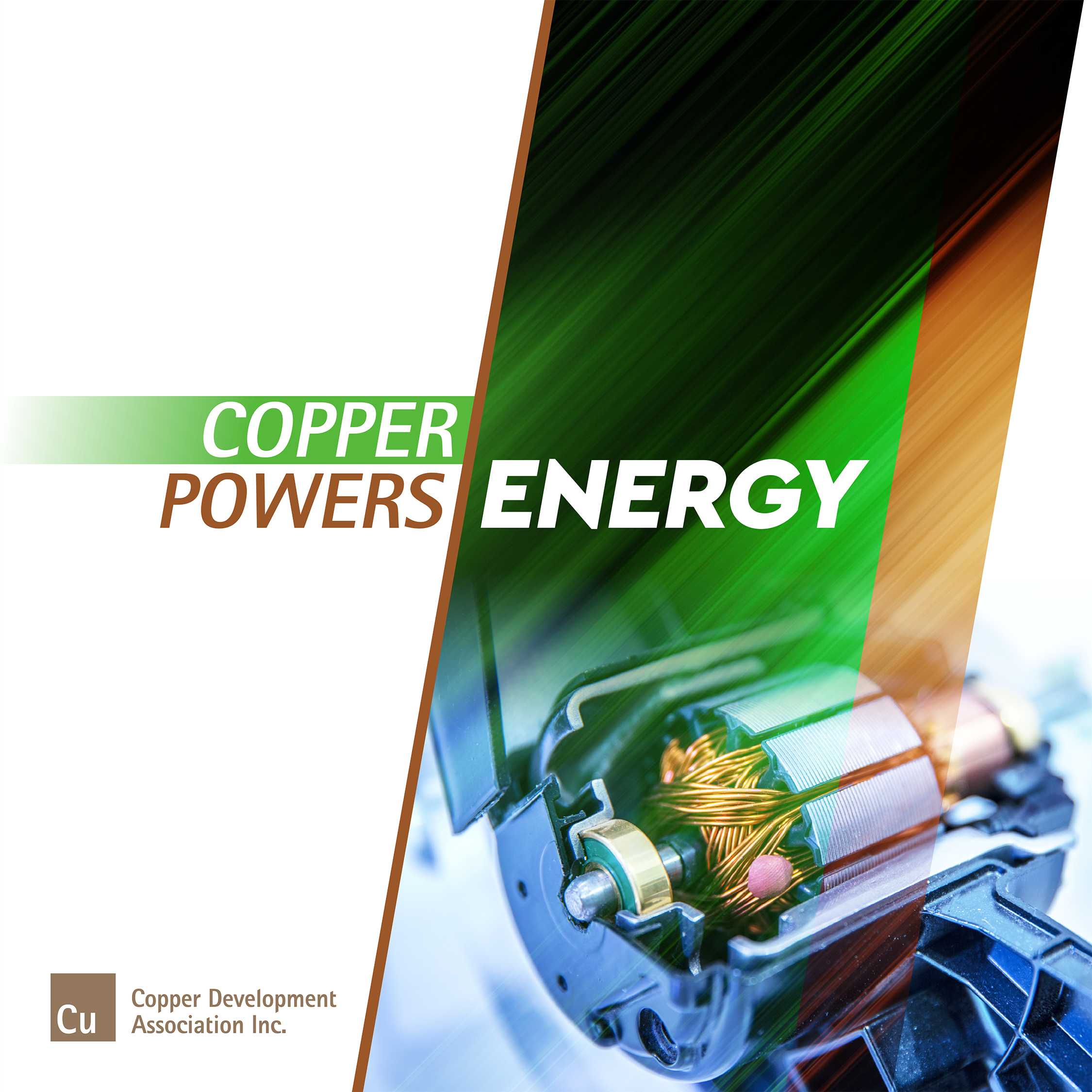 Copper powers engery iceon