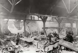 Liberty being built in Paris workshop