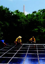 Photo courtesy of Evergreen Solar